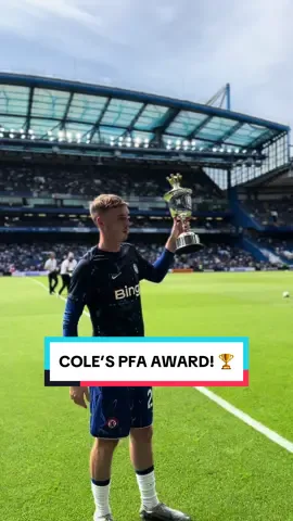 PFA Young Player of the Year - Cole Palmer! 👌 #CFC #ChelseaFC #PremierLeague #Palmer