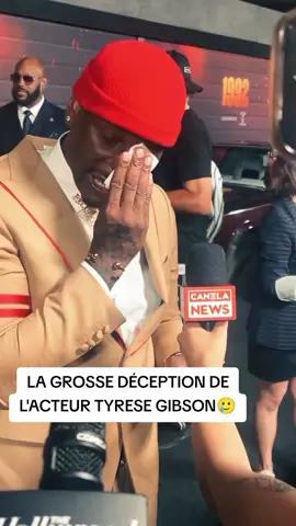 LA GROSSE DÉCEPTION DE L'ACTEUR TYRESE GIBSON #tyresegibson #histoire #leçon #dismoua 