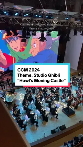 How does life go on after the concert? ✨ (3) Howl's Moving Castle.  ハウルの動く城. #studioghibli #concertofchildhoodmemory #orchestra #joehisaishi #howlsmovingcastle #ハウルの動く城 