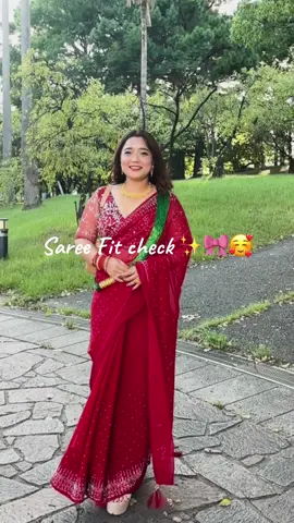Happy teej 🎉🧿🥰 Wearing @Sanosansarjapan ❤️ . . . . #teejspecial #nepali #japan  #fypシ゚viral 