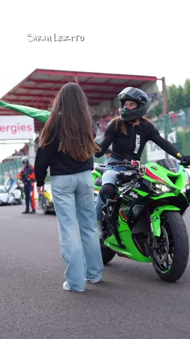 Opening the race 🔥 @Groupe Dafy Moto @Michelin #kawasaki #elms 