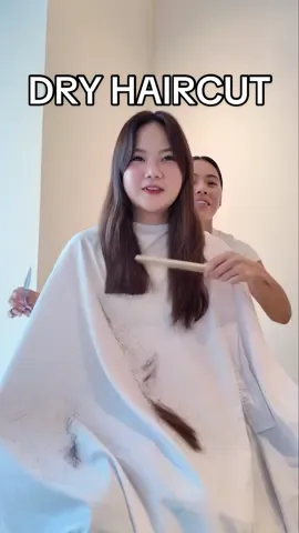 My first time to get a dry haircut with @styledbysuyen on ig! 💗 #dryhaircut #haircut #fyp 