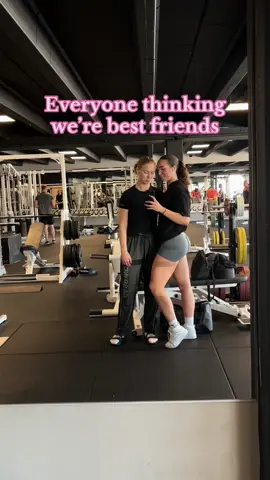 honestly she’s my best friend too though💘 @R7Juliana #wlw #wlwcouple #gymgirls #lesbiansoftiktok #couplegoals 