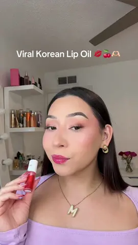 Este lip oil es como una tinta también al pasar las horas me dejo los labios con un color muy bonito 💋🫶🏻🍒 @nooni  #paratii #fypシ゚viral #virallipoil #virallipstain #noonilipoil #kbeauty #beauty #makeup #maquillaje #latina 