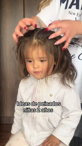 Otro peinado mas para mi preciosa ❤️ #ideasdepeinados #peinadosfacilesyrapidos #peinadosniñas #toodler #peinados2años #maternidad #CapCut 