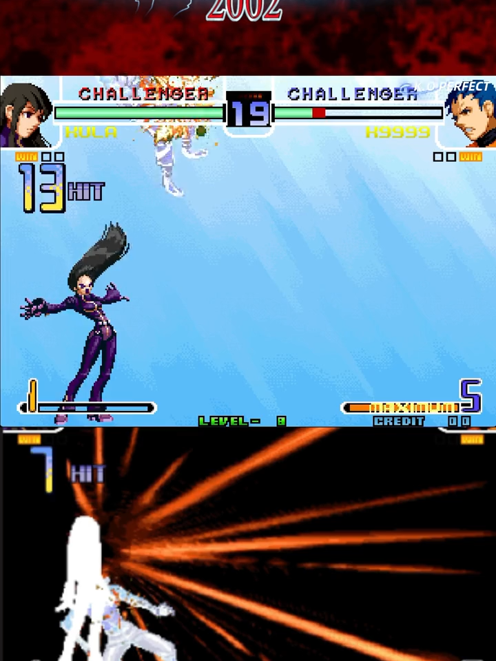 ¡Este Combo de Kula ES UNA LOCURA! 😵       #kof2002 #kof2002plus #retro #retrogaming