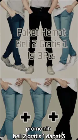 HEMAT ONGKIR - PAKET ISI TIGA CELANA PANJANG JEANS PENSIL PRIA LELAKI DEWASA - CELANA COWOK PENSIL SLIMFIT SKINNY BAHAN NGARET STREACH STREET KUALITAS DISTRO PREMIUM TERLARIS TERBARU TAHUN 2024 READY SIZE 27-39 