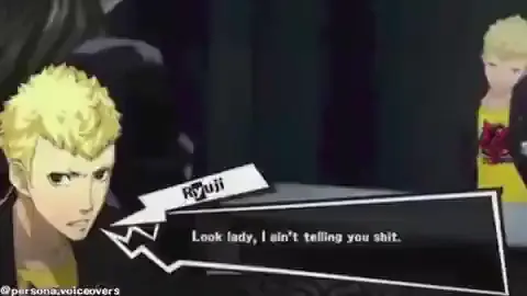 if Ryuji had been captured #ryujisakamoto #persona5meme #saenijima #Personamemes