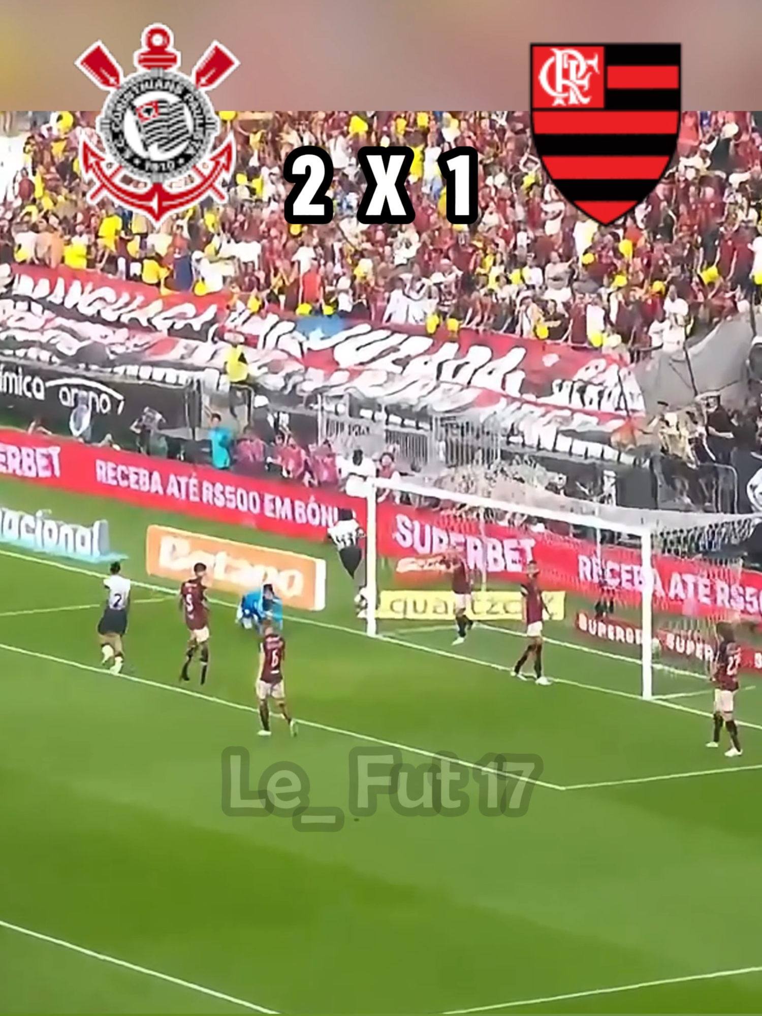 Corinthians x Flamengo 😂🤣😄😁 #meme #futebol #corinthians #timao #gavioesdafiel #brasileirao #flamengo #mengao #flamengosempre