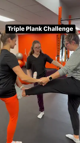 Triple Plank Challenge!! #plankchallenge #plank #challenge #challengeaccepted #fun 