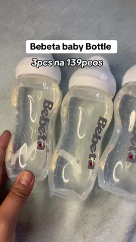 Baby Bottle ang ganda nito mii tatlo na ang mura pa 139pesos #bebeta #bottle #promote 