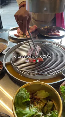 ¿Cita original en la CDMX? 🇰🇷 #parrilla #korea #kpop #kdrama #cita 