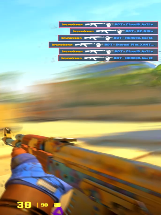Mapa de prefire no CS2 #csgo #csgomoments #cs2 #cs2moments #brunokenn #clientmod #fallen