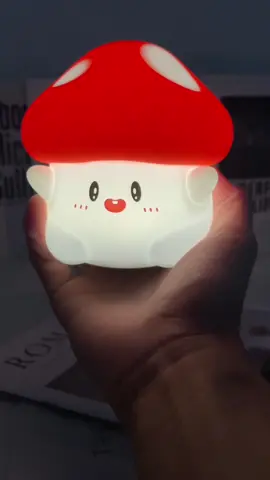 She was so happy I got💕it#tiktokmademebuyit #cute #giftideas #foryou #lamp #mushroom #roomdecor 