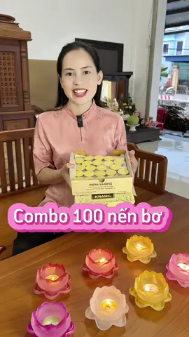 Combo 100 nến bơ tealight cao cấp cháy 2-3 giờ, nến sạch không khói, an toàn. Nến trang trí, thắp bàn thờ phật, gia tiên, ban thần tài #dothocung #phatphapnhiemmau #nenbo #nenbocungphat #nammoadidaphat #dothotinhan