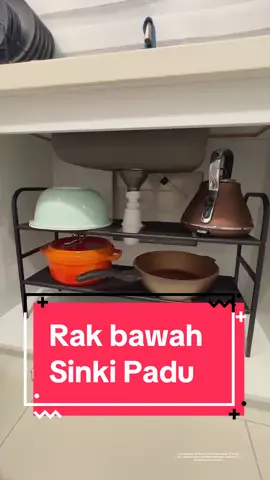 Rak Bawah Sinki Ni Memang Padu Gila untuk Susun Barang Dapur yang Bersepah! #rakserbaguna #rakdapur #dapurkemas #susunbarang #organisasidapur #produkdapur #belionline #rakmoden #kemasdantersusun #rakpanjang #rakserbagunadapur #produkbebaskekacauan #fyp #foryou #fyp #fy #fypage #foryou #foryoupage #fypシ