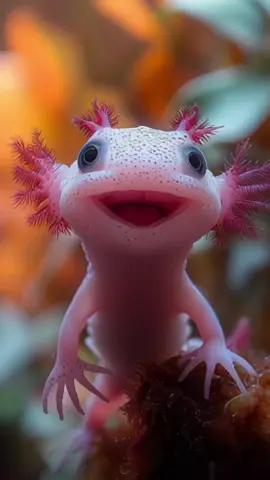 Have a wonderful day ❤️ #Axolotl #happy #cute #smile 