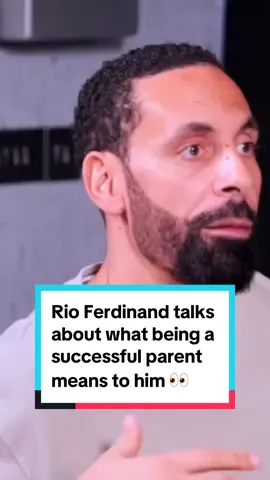 Rio Ferdinand talks about what it mean for him to be a good parent  Link in bio to watch the full episode on ‘The Diary Of A CEO’ podcast which is available on all streaming platforms ❤️ #rioferdinand #football #Soccer #soccerplayer #footballer #footballplayer #story #storytime #manunited #manchesterunited #manu #ronaldo #mancity #parent #parents #family 