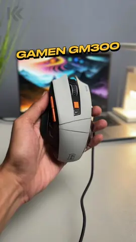 Wired Gaming Mouse dengan Presisi Istiwema Gamen GM300 #gaming #mouse #gamen #ergonomic #fyp