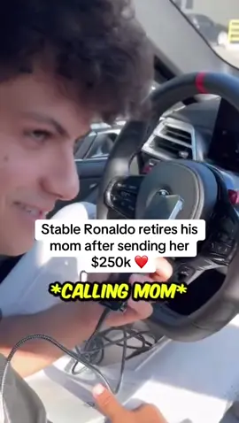 Life complete ❤️ Follow for more #stableronaldo #faze #money #mom #gift #debt #emotional #best #mother #usa #gift #cry #subathon