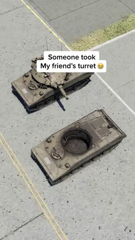 Stolen tank's turret 😭 #WarThunder #War #Thunder #tank #humor #funny