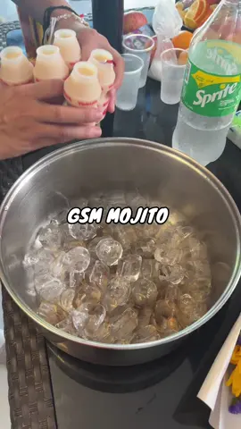 GSM MOJITO!! CHEEERS!! 🥂🤤 #gsmbluemojito #gsm #fyp #fypシ 
