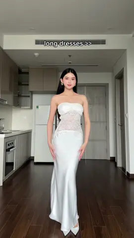 Forever in love with long dresses 🕊🤍@IAM COCO #fypシ #review #dress #elegantdress #longdress 