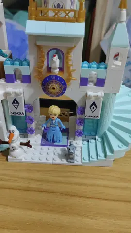 Frozen Building Blocks ❄️☃️#disneyfrozen #legotiktok #disneyprincess #buildingblocks #blocks 