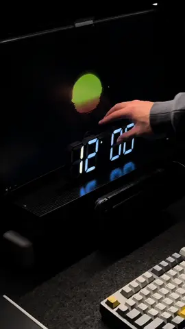 3D Aesthetic Clock #3dclock #ledwallclock #wallclock #deskclock #deskaccessories 