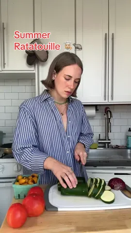 Summer Ratatouille 🐀👩🏼‍🍳🍅 #ratatouille #summerveggies 
