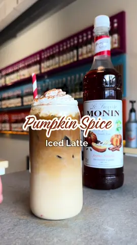 Pumpkin Spice on ice 🍂🧊 September is here and we’re gearing up for cosy autumn drinks and the iconic Pumpkin Spice Latte season.  If you’re not ready to ditch iced drinks just yet, try this simple recipe:  20ml MONIN Pumpkin Spice syrup 150ml Milk of your choice  Double espresso shot  Ice Optional: Whipped cream & seasonal spices   Looking for more autumn flavours? Try Maple Spice, Apple Pie, Cinnamon Roll or Spiced Red Berries #MONIN #pumpkinspice #pumpkinseason #psl #icedcoffee #coffee