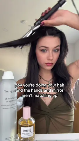 #relateable #hair #hairtok #hairstyle #grwmhair 