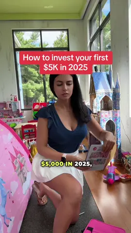 Here’s how to invest $5K considering where the economy, geopolitics and AI are going without over-diversifying. Not financial advice. For education purposes only.  My top holdings are focused on high dividend paying stocks in the categories of Defense, AI, and Retail. If you set your buy limit orders now, by 2025 you could be able to buy these assets during a potential sudden market drop at a lower price and then enjoy the ride long term. I share my exact investment strategies, including my buy and sell limit orders in my monthly Diamond newsletter. You can check it out and also get my risk management toolkit for free after you register for my free Diamond training.  Comment Diamond, and I’ll send you the signup link.    #stockmarket #PersonalFinance #dividends #riskmanagement #investing #ai