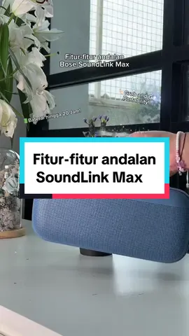 Buat kamu nih yang belum tau fitur-fitur apa aja sih yang ada di Bose SoundLink Max! #Bose #BoseIndonesia #SoundisPower #Headphones #Earbuds #QuietComfort #Audiophile #FYP #Bluetooth #Speaker #Cinematic 
