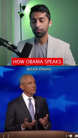 How Obama speaks Get my public speaking ebook for free from my profile description Disclaimer: This analysis focuses solely on public speaking style and delivery. It is not an endorsement or critique of the content or political stance. My observations are strictly about communication techniques.