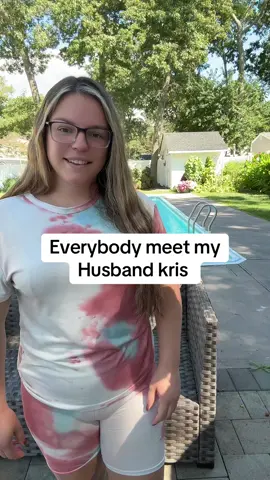 Everybody meet my husband kris 🤪 coupletiktok #couplejokes #couples #viraltiktok #postpartum #postpartumbody 