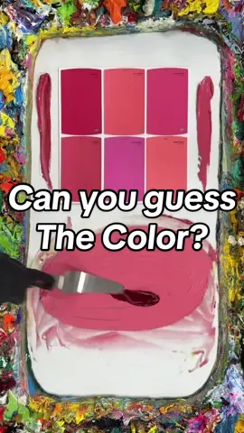 Can you guess the color? #art #asmr #colormatch #colortheory 
