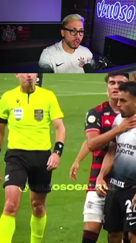 💬 Corinthians 2x1 Flamengo . . #futebol #flamengo #corinthians #brasileirao #leiturallabial #futebolbrasileiro #dublagem