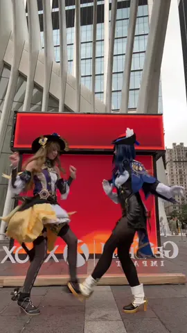 We had a great time at the Genshin Impact Slime Box!!!🎁 Genshin comes out on Xbox on November 20th, so don’t forget to add it to your wishlist!💛 #BoxImpact #GenshinImpactXBox #cosplay #navia #clorinde #cosplayers 