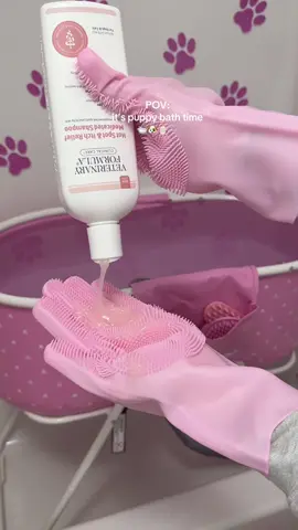 it’s bath time!  #bath #bathtime #puppy #puppytiktok #puppybathtime #poodle #teacupdogs #puppybathroutine #pink #pinkbath #fyp #fypage 