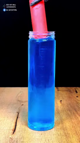 Experiment 1000°C Red Hot Copper Cylinder vs Slime 😱#donebyprofessionals #dontattemptathome #satisfying #asmrsounds #experiment #Science #rhcb #slime #usatiktok