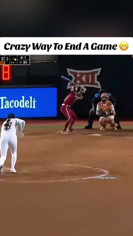 What a way to end, Do you think they got the call right 🫥👀 #CapCut #softball #baseball #edit #foryou #fypage 