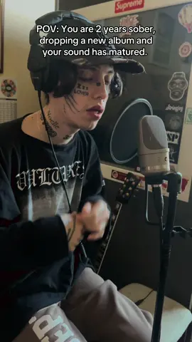 NIGHTMARES Keep my locked inside my eyelids #fyp #nightmares #sober #studio #hiphop 