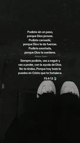 Todo lo puedo en Cristo que me fortalece. Filipenses 4:13🍃 . #parati #hagamosviralajesus #jovenescristianos #jovenesencristo #cristianostiktok #cristianos #jesuslovesyou #foryou #cristo #jesus #dios #christiangirl #christianity #christiantiktok #christian #contenidocristiano #chicacristiana #cristiano #diosesfiel #diosesbueno #diosesamor #diosteama #frases #corazon #espiritualidad #jesuschrist #Dios #god #godisgood #amen #fe #foryoupage #fyp #fypシ #fypシ゚viral #fyppppppppppppppppppppppp #viralvideo #viral #fypcristiano #amor #worship 