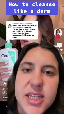 Replying to @lanbain @Dr Dray | Dermatologist do better! And thank you @Santa Cruz Medicinals for being the only person to help my skin!! #beeftallow #manukahoney #acnetreatment #antiaging #evilgoods #naturalskincare #wellness 