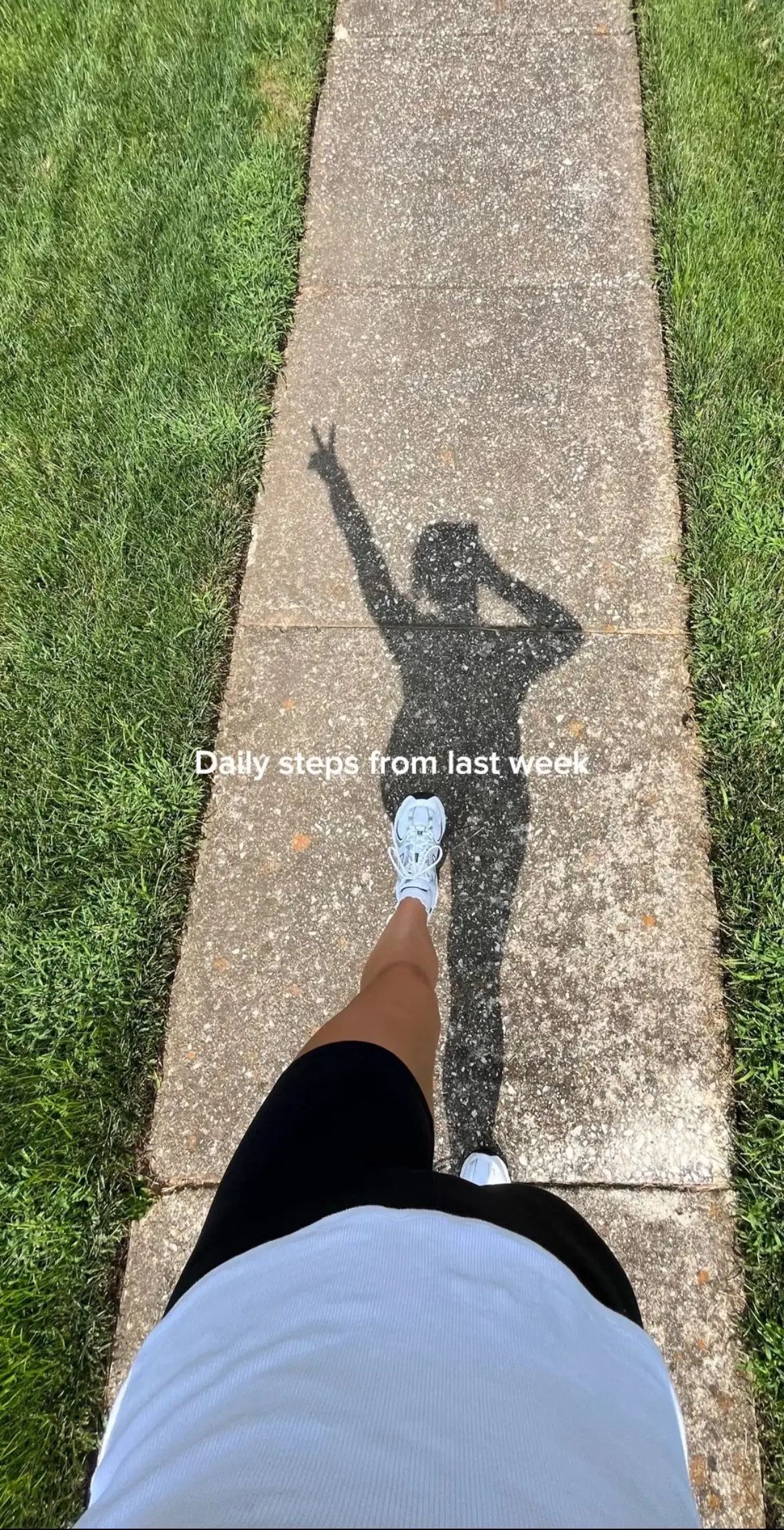 Daily steps from last week as someone who really likes to walk🚶‍♀️#health #walking #fitnessmotivation #Fitness #steps #dailysteps 