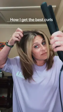The only way I do my curls 🤌🏼 #langehairtools #langeflatiron 