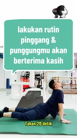 lakukan rutin 30x tiap hari, pinggang & punggungmu akan berterima kasih #drpras #fyp #lowbackpain #backpain 
