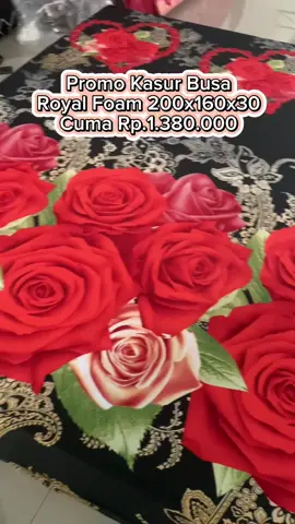 Kasur Busa Royal Foam Ukuran 200x160x30 Cuma Rp.1.380.000 #kasur #kasurbusa #kasurbusamurah 