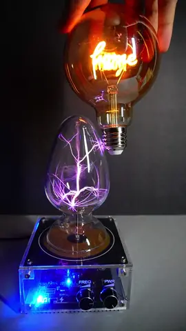 Lightning Bulb#teslacoil #idea #experiment #Science #musik #foryour 
